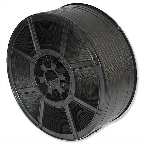 Pro Polypropylene Strapping Black Medium Duty Capacity 135kg 12mmx2000m Black Pro Polypropylene Strapping Black Medium Duty Capacity 135kg 12mmx2000m Black