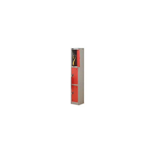 Probe 3 Door Locker Hasp &Staple Lock Extra Depth ACTIVECOAT W305xD460xH1780mm Silver Red Probe 3 Door Locker Hasp &Staple Lock Extra Depth ACTIVECOAT W305xD460xH1780mm Silver Red