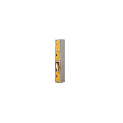 Probe 4 Door Locker Hasp &Staple Lock Extra Depth ACTIVECOAT W305xD460xH1780mm Silver Yellow Probe 4 Door Locker Hasp &Staple Lock Extra Depth ACTIVECOAT W305xD460xH1780mm Silver Yellow
