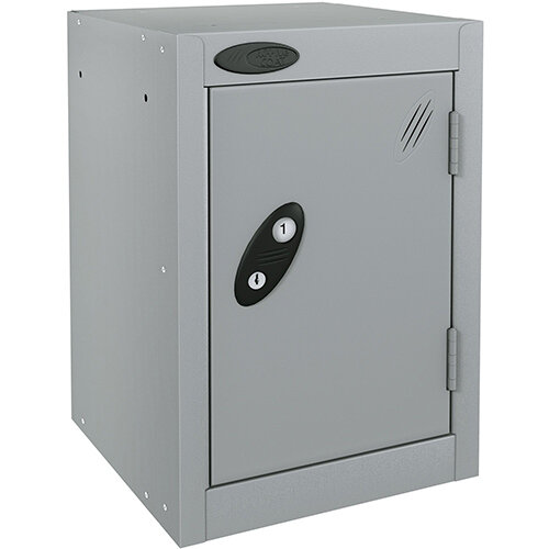 Probe Quarto 1 Door Small Locker Extra Deep ACTIVECOAT 305x460x480mm Silver Body &Doors Probe Quarto 1 Door Small Locker Extra Deep ACTIVECOAT 305x460x480mm Silver Body &Doors
