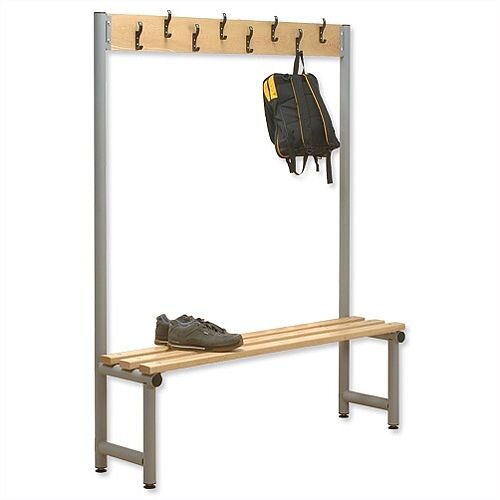 Probe ZEN Single Sided 10 Hook Bench Aluminium 10mm Solid Grade Seats L2000xD350xH475mm 7 Year Warranty