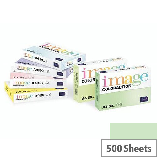 Image Coloraction Jungle Pale Green A3 Paper 80gsm Pack of 500 Image Coloraction Jungle Pale Green A3 Paper 80gsm Pack of 500