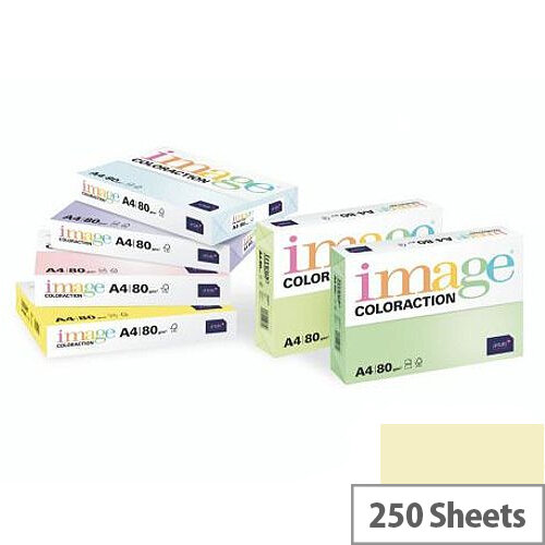 Image Coloraction Pale Ivory Atoll A4 Paper 210x297mm 160gm2 Pack 250 Image Coloraction Pale Ivory Atoll A4 Paper 210x297mm 160gm2 Pack 250