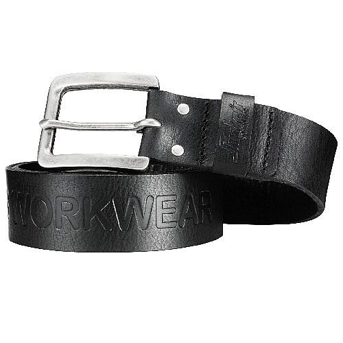 Snickers 9034 Leather Belt 110cm Black