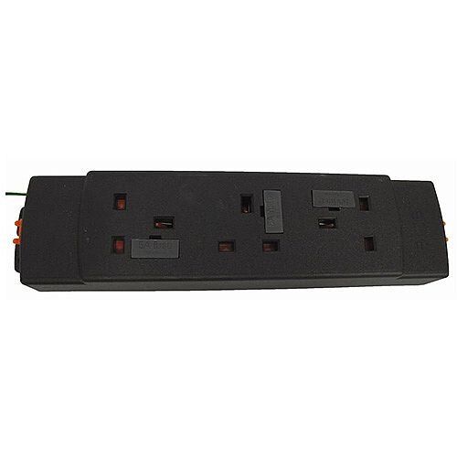 CMD Under 3 Way Modular Power Unit No Switch 92K013 - Hunt Office Ireland