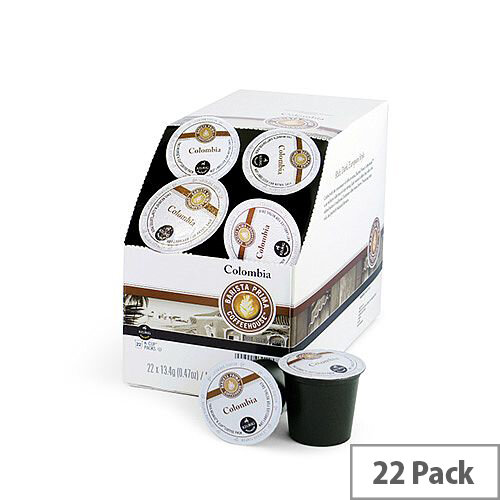 Barista Prima Coffeehouse Colombia K-Cup pods for Keurig Pack 22 