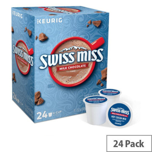 Swiss Miss Hot Chocolate Flavour Drink Pack 24 K-Cup pods for Keurig Swiss Miss Hot Chocolate Flavour Drink Pack 24 K-Cup pods for Keurig