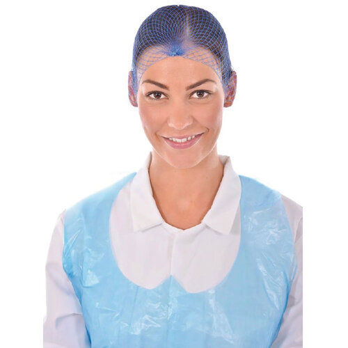 Lion Haircare Hair Net Light Blue (Pack of 50)