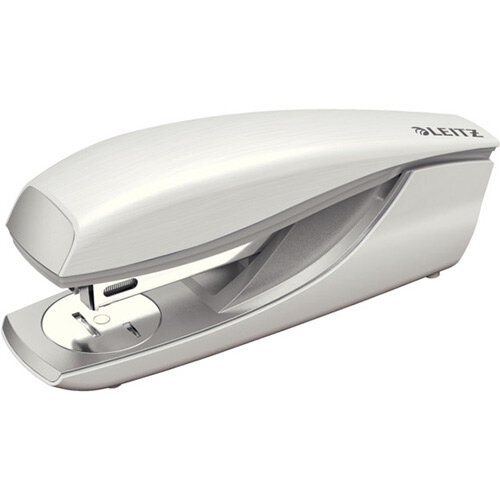 Leitz New NeXXt Style Metal Office Stapler 30 Sheet Capacity Arctic White Leitz New NeXXt Style Metal Office Stapler 30 Sheet Capacity Arctic White