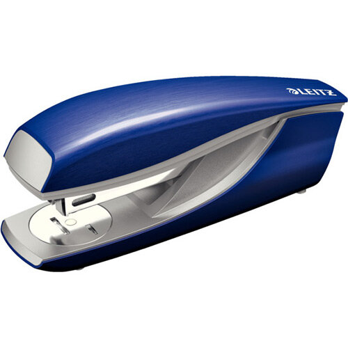 Leitz New NeXXt Style Metal Office Stapler 30 Sheet Capacity Titan Blue Leitz New NeXXt Style Metal Office Stapler 30 Sheet Capacity Titan Blue