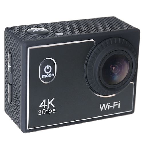 Denver ActionCam 4K Ultra HD - 16 MP - Waterproof - WiFi - 3840x2160px 60fps - LCD Display - CMOS Sensor ; MP4