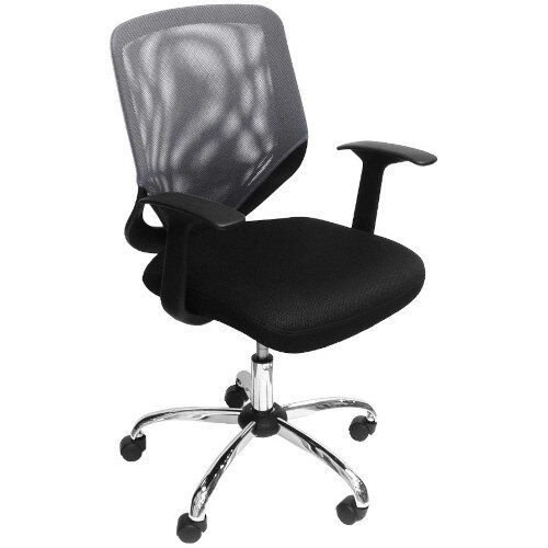 Alphason Atlanta Mesh Office Chair Grey Tilt Mechanism With Tension Control Hunt Office