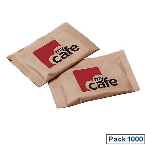 MyCafe Brown Sugar Sachets Pack of 1000 A00890