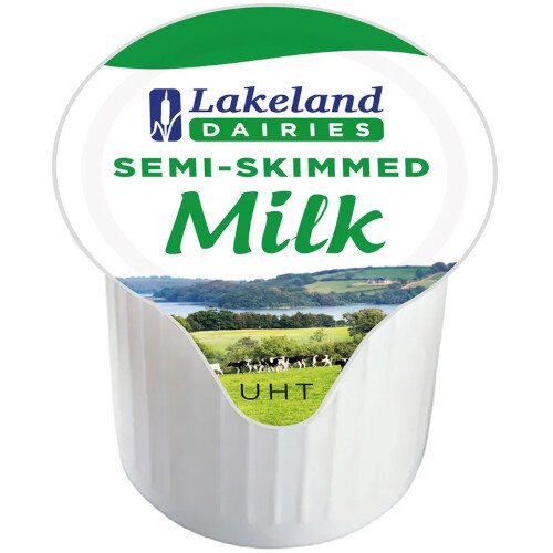 Lakeland Semi-Skimmed Milk Pots (Pack of 120) A00879