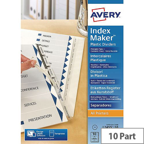avery index maker