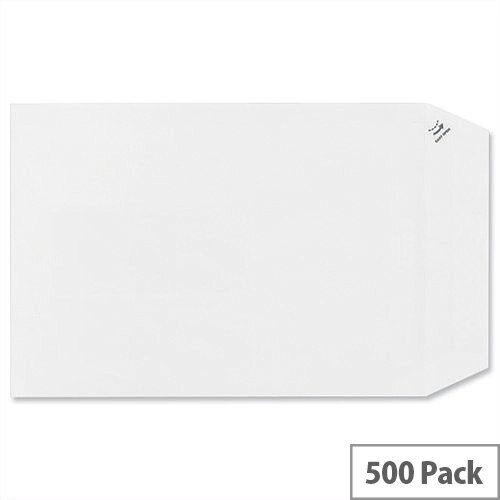 Plus Fabric C5 Envelopes 110gsm Pocket Peel and Seal White Pack 500