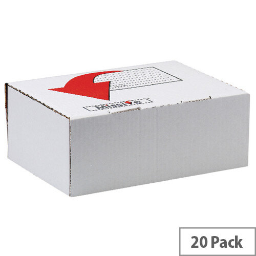 Missive Value Shoe/Boot Mailing Boxes 245x345x157mm Pack of 20 Missive Value Shoe/Boot Mailing Boxes 245x345x157mm Pack of 20