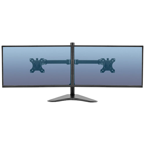 Fellowes Pro Series Free Standing Dual Horizontal Monitor Arm 8043701