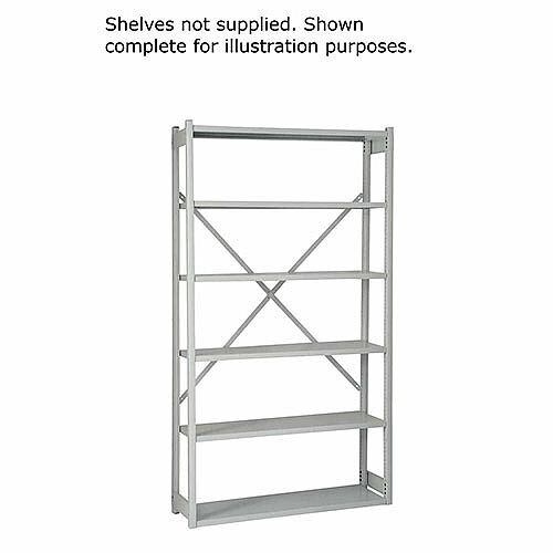 Bisley Shelving Starter Kit W1000 x D300mm Grey 1018ESSTK30-AT4 Bisley Shelving Starter Kit W1000 x D300mm Grey 1018ESSTK30-AT4
