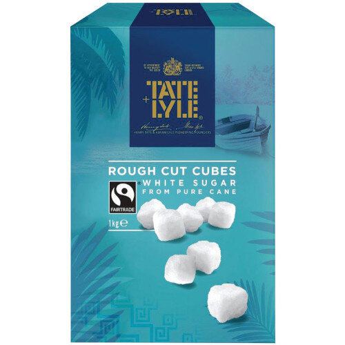 Tate & Lyle Rough Cut White Sugar Cubes 1kg A03902