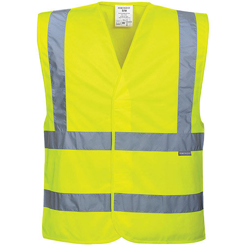 Portwest C470 Hi-Vis Band and Brace Vest Yellow SM