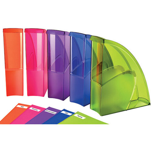 Happy by CEP Magazine File Multicoloured Pack of 5 674+*5 Happy