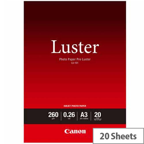 Canon A3 Pro Luster Semi-Gloss Photo 