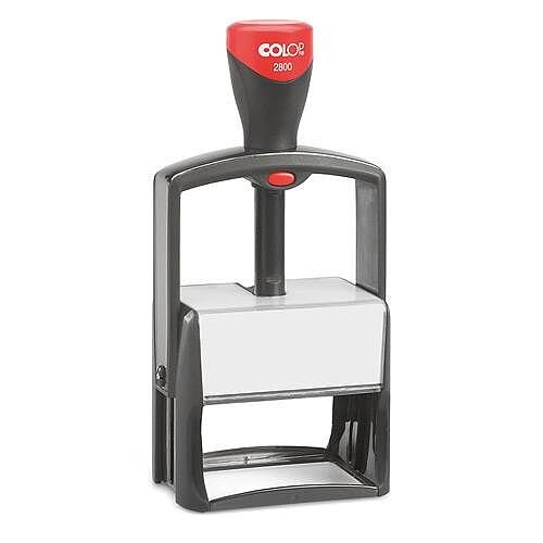 COLOP 2800 Microban Heavy Duty Custom Text Pre-Inked Rubber Stamp Black Ink COLOP 2800 Microban Heavy Duty Custom Text Pre-Inked Rubber Stamp Black Ink