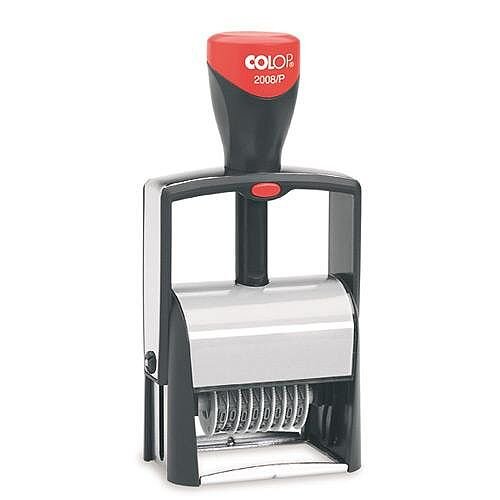 COLOP 2008/P Microban Heavy Duty Custom Text Pre-Inked Rubber Stamp Black Ink COLOP 2008/P Microban Heavy Duty Custom Text Pre-Inked Rubber Stamp Black Ink