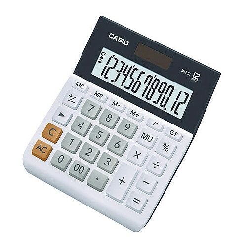 CS 12-digit Basic Calc. MH-12WE-S-EH