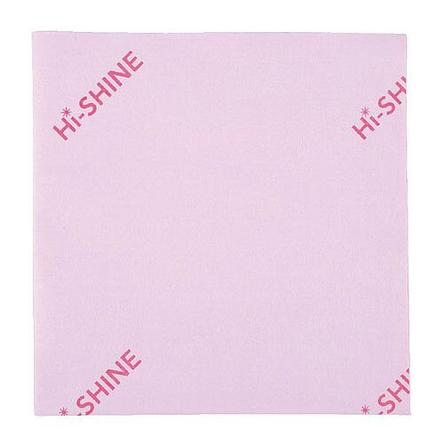 Hi-Shine Glass Colour Coded Cleaning Cloths Red 40x40cm Pack of 10 MIDHP410O