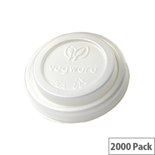 62mm Compostable CPLA Hot Cup Lids for 4oz Disposable Cups Pack of 2000 62mm Compostable CPLA Hot Cup Lids for 4oz Disposable Cups Pack of 2000