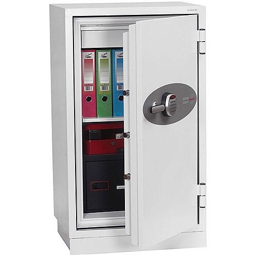 Phoenix Datacombi DS2503E Size 3 Data Safe with Electronic Lock White 145L 120min Fire Protection Phoenix Datacombi DS2503E Size 3 Data Safe with Electronic Lock White 145L 120min Fire Protection
