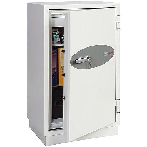 Phoenix Datacombi DS2503K Size 3 Data Safe with Key Lock White 145L 120min Fire Protection Phoenix Datacombi DS2503K Size 3 Data Safe with Key Lock White 145L 120min Fire Protection