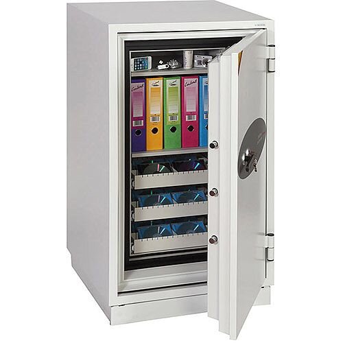 Phoenix Data Commander DS4621K Size 1 Data Safe with Key Lock White 143L 120min Fire Protection Phoenix Data Commander DS4621K Size 1 Data Safe with Key Lock White 143L 120min Fire Protection