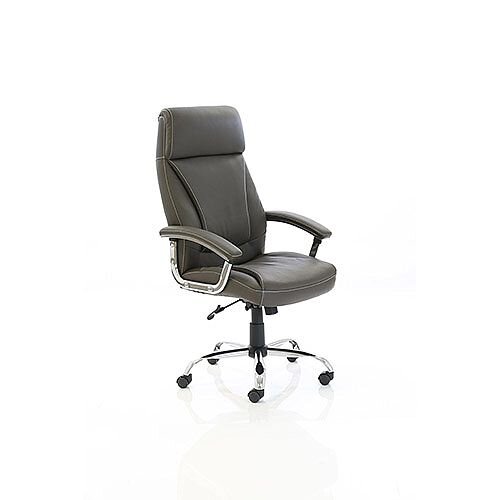 Penza Executive High Back Brown Leather Office Chair With Arms Penza Executive High Back Brown Leather Office Chair With Arms