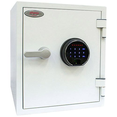 Phoenix Titan FS1282F Size 2 Fire &Security Safe with Fingerprint Lock White 25L 60mins Fire Protection Phoenix Titan FS1282F Size 2 Fire &Security Safe with Fingerprint Lock White 25L 60mins Fire Protection