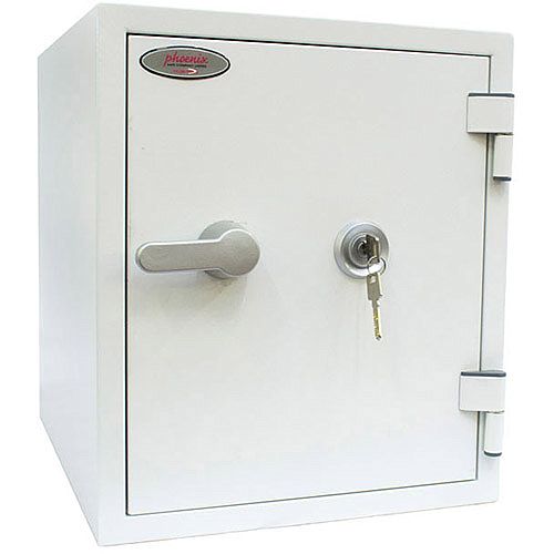 Phoenix Titan FS1282K Size 2 Fire &Security Safe with Key Lock White 25L 60mins Fire Protection Phoenix Titan FS1282K Size 2 Fire &Security Safe with Key Lock White 25L 60mins Fire Protection