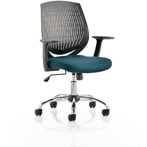 Dura Medium Back Task Operator Office Chair Kingfisher Green