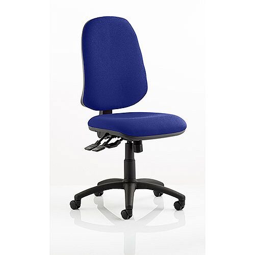 Eclipse XL III Lever Task Operator Office Chair Serene Blue