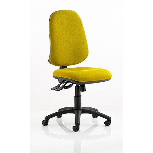 Eclipse XL III Lever Task Operator Office Chair Sunset Yellow