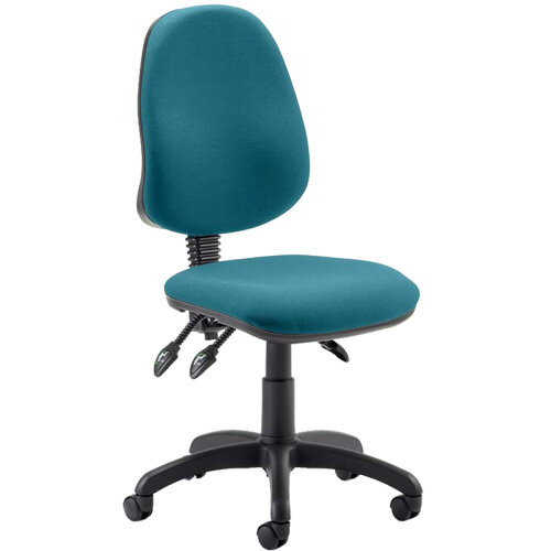 Eclipse III Lever Task Operator Office Chair Kingfisher Green