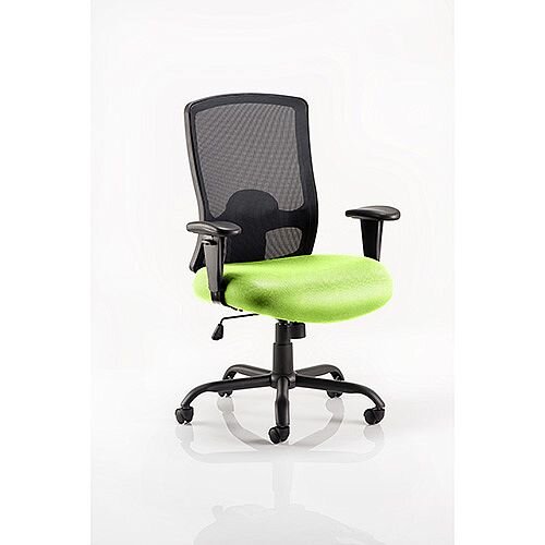 Portland HD Mesh Back Task Operator Office Chair Swizzle Green Portland HD Mesh Back Task Operator Office Chair Swizzle Green