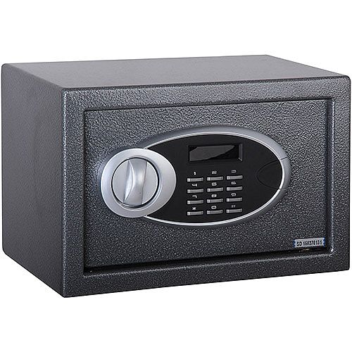 Phoenix Rhea SS0101E Size 1 Security Safe with Electronic Lock Metalic Graphite 10L