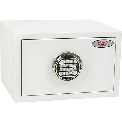 Phoenix Fortress SS1181E Size 1 S2 Security Safe with Electronic Lock White 7L Phoenix Fortress SS1181E Size 1 S2 Security Safe with Electronic Lock White 7L