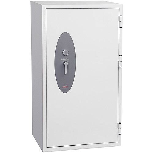 Phoenix Fire Fox SS1623K Size 3 Fire & S1 Security Safe with Key Lock White 315L 120min Fire Protection