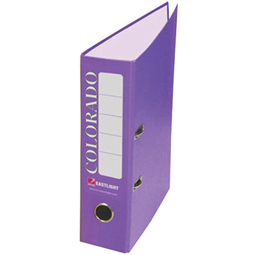Rexel Colorado 80mm A4 Lever Arch File Purple Pack of 10 28847EAST Rexel Colorado 80mm A4 Lever Arch File Purple Pack of 10 28847EAST