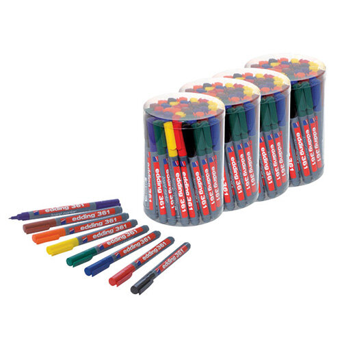 Edding 361 Boardmarker Class Assorted Pack of 50 5 for 4 ED810668 Edding 361 Boardmarker Class Assorted Pack of 50 5 for 4 ED810668