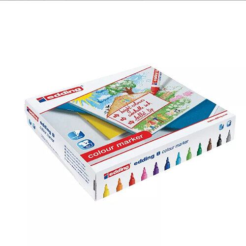 Edding 8 Marker Bullet Point Assorted Class Pack of 144 300458000 Edding 8 Marker Bullet Point Assorted Class Pack of 144 300458000