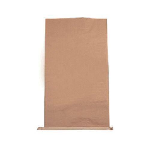 Plain Paper Waste Sack 485x150xH910mm Brown (Pack of 50) 47121701